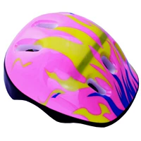 Розовый пламя шлем