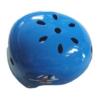 Микки синий пластиковый стальный шлем