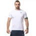 Cơ bắp nam giới Áo thun nam giản dị mùa hè Thể dục ngắn tay áo thun thể thao Slim cổ áo trẻ trung Áo thun giản dị