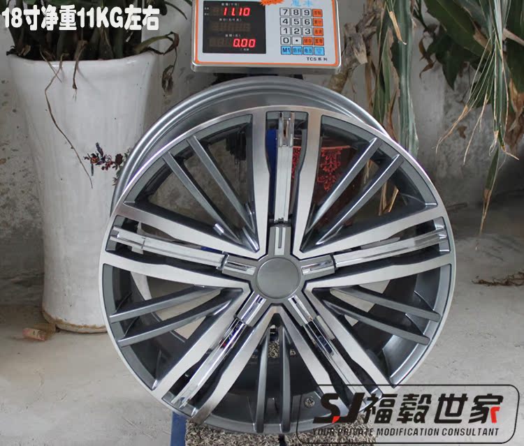 Áp dụng sửa đổi bánh xe Volkswagen Tiguan 17/18 inch bọ cánh cứng magotan Audi A4L A6L CC vành lốp ô tô