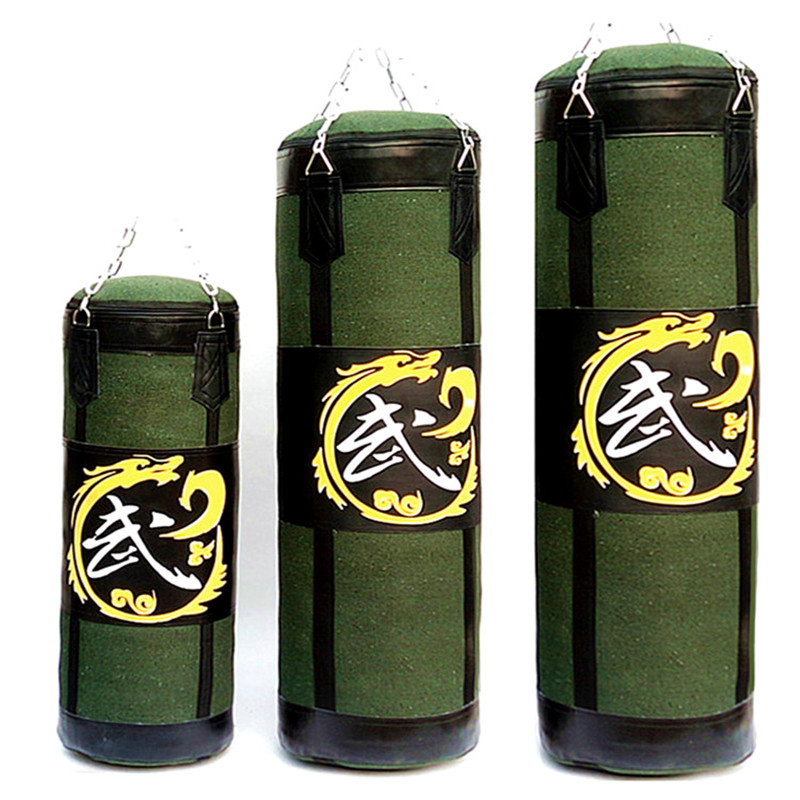 Canvas Boxing Sandbag Pendant Style Loose Beating Adult Sandbag Solid Taekwondo Tumbler Bag Children Home Fitness