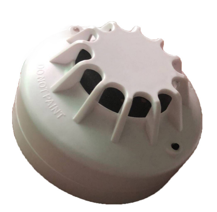 Independent temperature sensing temperature fire detector temperature alarm DC9V battery powered home school