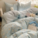 Class a Pure Cotton Bedding Four-Piece Set, All-Cotton Maternal and Infant Grade Double-Layer Gauze Bed Sheet, Duvet Cover, Single Student Dormitory Three-Piece Set 3