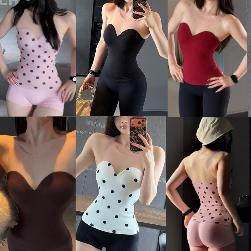Yoga Vest with Mesh, Padded Chest, Heart-Shaped Neckline, Beautiful Back Sports Bra, Stunning Pilates Training Sleeveless Top Yoga Vest with Mesh, Padded Chest, Heart-Shaped Neckline, Beautiful Back Sports Bra, Stunning Pilates Training Sleeveless Top