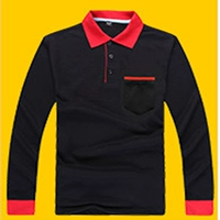 Черный лонгслив