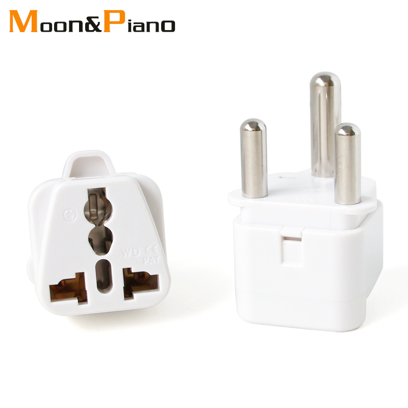 South Africa conversion plug round foot triple plug South African switching socket power converter Nepal Cape Town Tourism