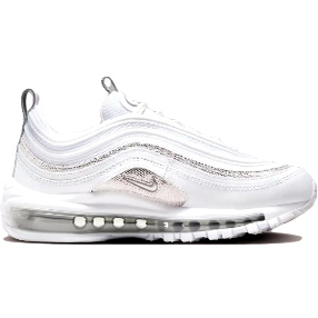 Nike Air Max 97 Comfortable Everyday Low-Top Lifestyle Casual Shoes Women's White