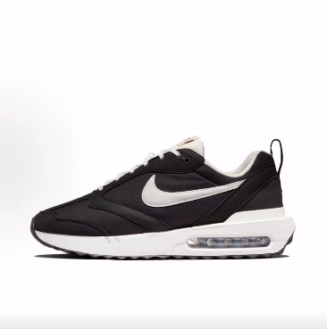 Nike Air Max Dawn Wear-Resistant Low-Top Casual Urban Work Clothing Running Shoes for Men, Black