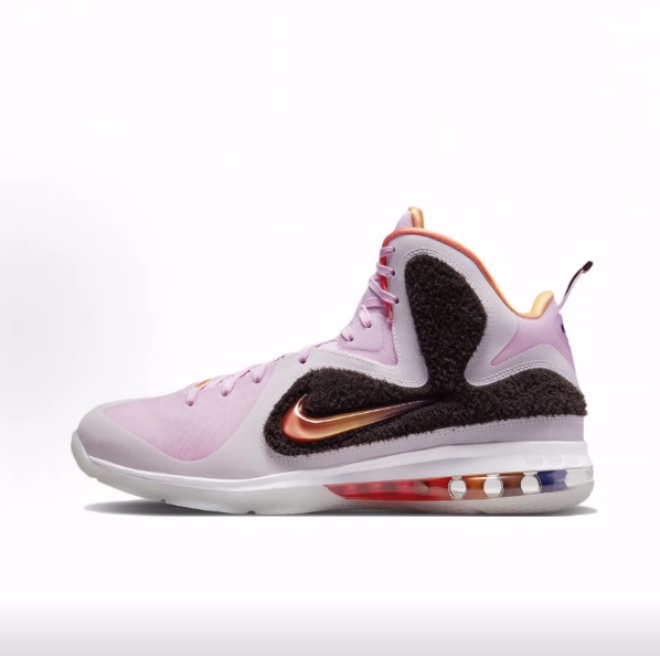 Nike Lebron 9 "Regal Pink" High-Top Basketball Shoes for Men