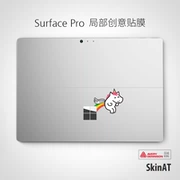 SkinAT Microsoft Surface Pro4 Pro5 thân máy bay phim phim màu dán bảo vệ tablet sáng tạo - Phụ kiện máy tính bảng