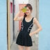 Áo tắm mới 2018 nữ thể thao chuyên nghiệp kết hợp võ sĩ bảo thủ mỏng bụng giảm béo bụng sinh viên kích thước lớn áo tắm suối nước nóng - Bộ đồ bơi One Piece Bộ đồ bơi One Piece