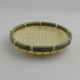 Мини -бамбук бамбука бамбука фруктовая корзина фруктовая корзина шарм доска бамбука для корзины ручной работы ручной продукции для питания ива принесла Capcustor Bad Bun