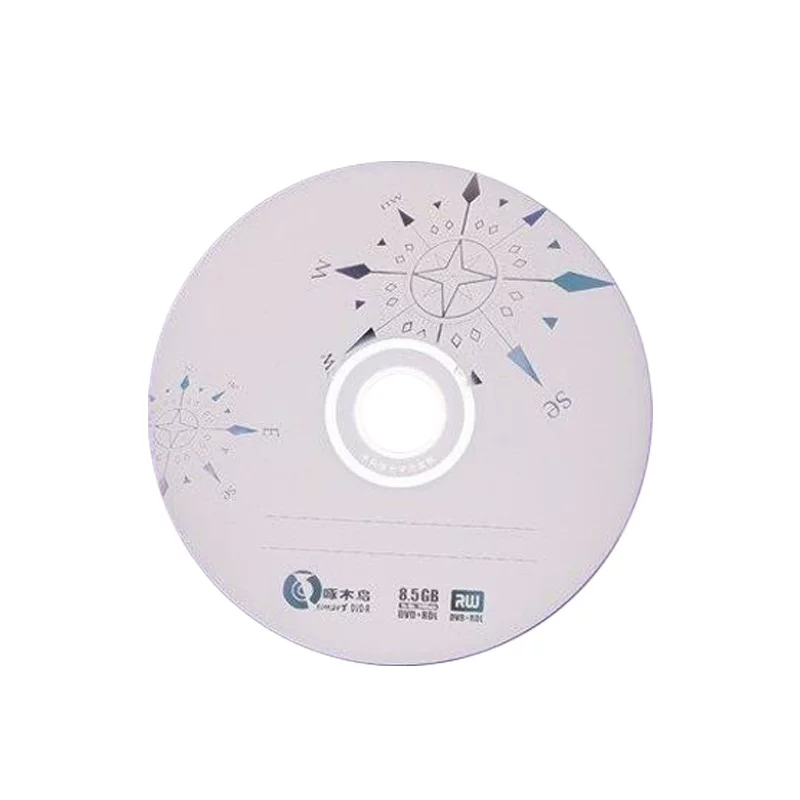 Дятел Диск с большой емкостью для гравирования DVD+R DL D9 8.5G однослойный двойной слой пустой диск 10 штук