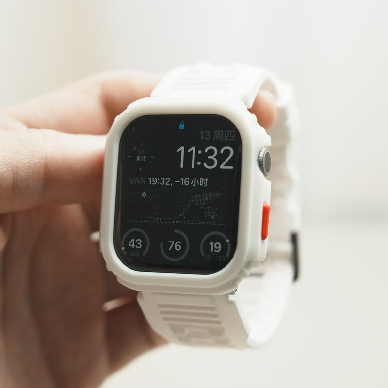 Suitable for Apple Watch S11 Strap, Apple Watch Strap, iWatch Strap, Mecha Style Strap
