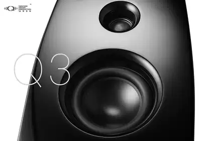 Qin Dynasty audio HiFi small box Q3 vocal poison elegant low frequency desktop speaker Qin Dynasty Beijing agent