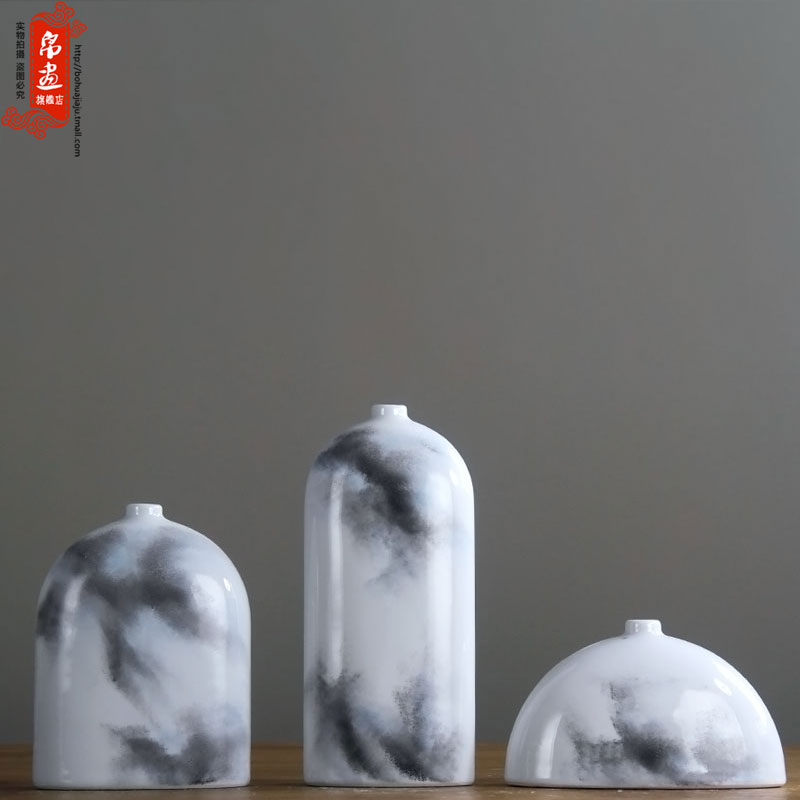 Cloud hand - made suit art wine ark, adornment flowers furnishing articles porcelain of I and contracted sitting room flower arranging move