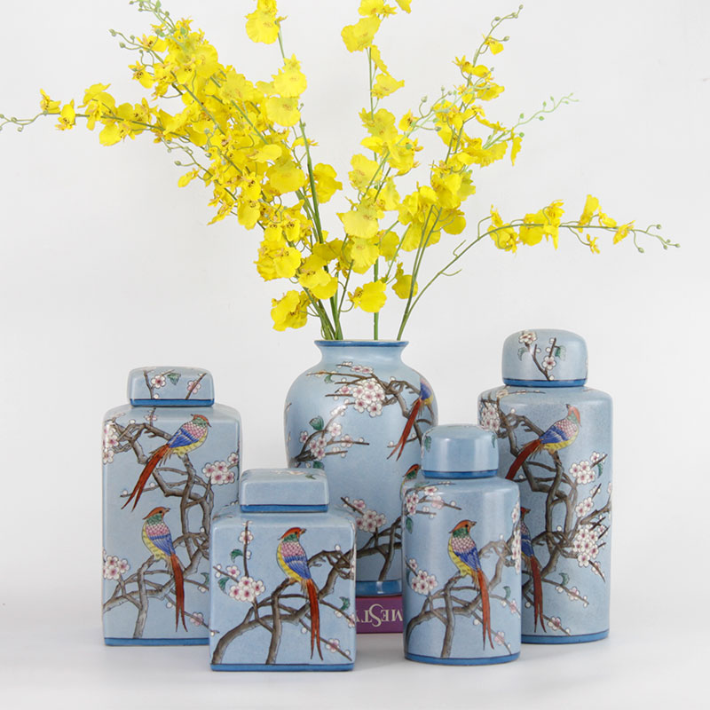 A clearance furnishing articles on A less A rule price porcelain bottles of soft outfit household example room adornment ornament