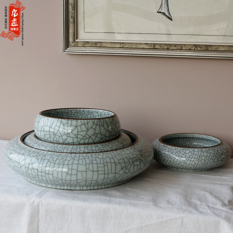 Other hydroponics vase water raise of jingdezhen ceramics flowerpots furnishing articles desktop decoration aquarium writing brush washer expressions using wide open