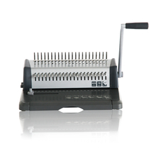 The power 3873 progressive binding machine office saving 425 pages adjustable margin 21 hole full switch