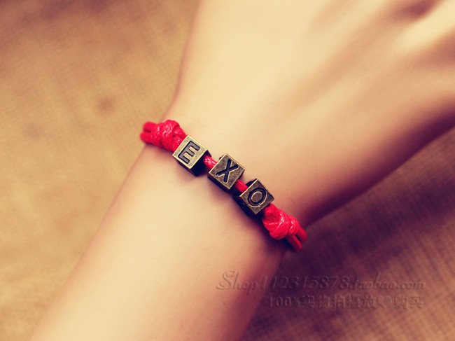 Xu hướng thời trang cá nhân Hàn Quốc handmade handmade số tự tay vòng tay dây thừng Châu Âu và Hoa Kỳ vòng tay cặp vợ chồng mô hình nam và nữ vòng đá