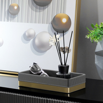 Genguan Key Containing Box Decorations Hem Entry Door-to-door Entry Light Lavish Creativity Upfront Living Room Tabletop Debris Pan