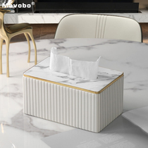 Paper Towel Box Living Room Upscale Light Lavish Modern Office Custom Logo Creative Home Dining Table Crammy Top Feel