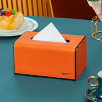 Tissue box living room household creative net red pumping carton Nordic light luxury high-end commercial napkin carton custom logo