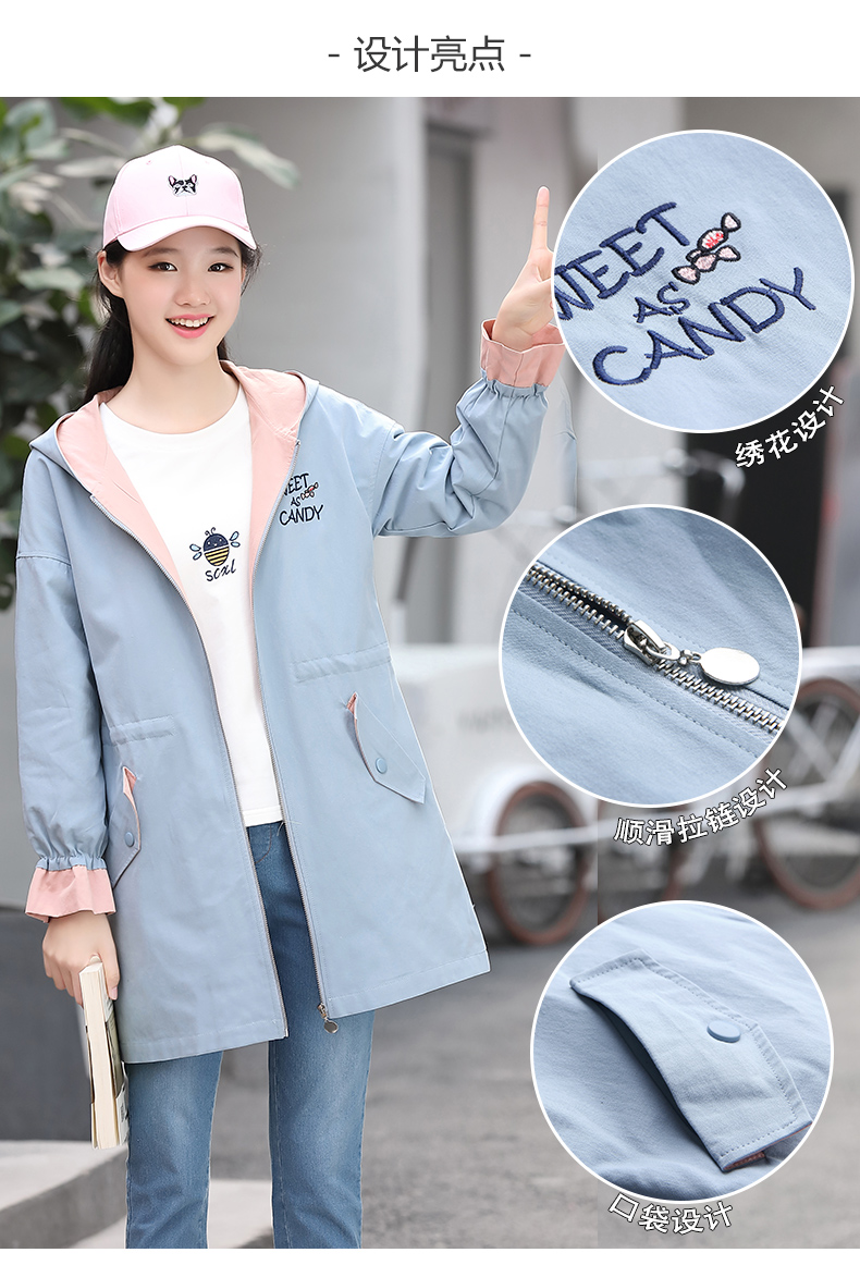 Trench pour femme      en Coton en Coton - Ref 3227063 Image 9