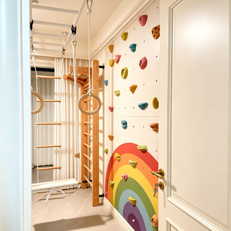 Children's Room Climbing Wall Indoor Climbing Board Children's Home Decoration Climbing Climbing Area