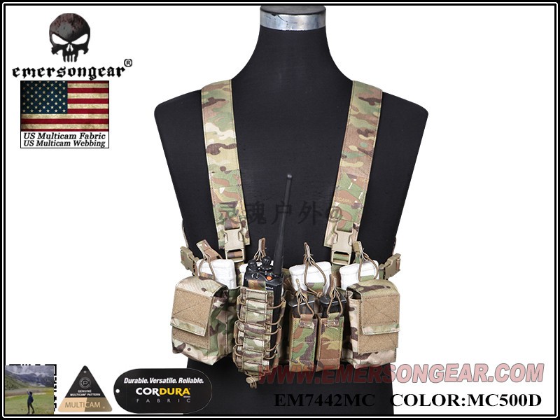 The Emerson Emersongear Eat Chicken's Tongan outfit D3CR Tactical Chest Hanging Vest with Battle