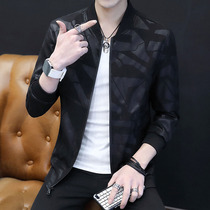 Spring Autumn Season 2022 New jacket Mens Korean version trendy with handsome baseball uniforms 100 hitch casual mens jacket