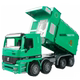 Lớn quán tính tay quay vệ sinh điều khiển từ xa xe rác rác làm sạch xe ô tô làm sạch xe kỹ thuật mô hình xe đồ chơi trẻ em đồ chơi điều khiển từ xa Đồ chơi điều khiển từ xa