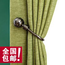 U-shaped curtain adhesive hook European wall hook wall hook curtain buckle Nordic IKEA style crystal head adhesive hook without hanging ball