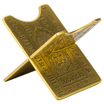 Cigar holder pure copper carbon fiber cigar holder metal portable display creative cigar rack