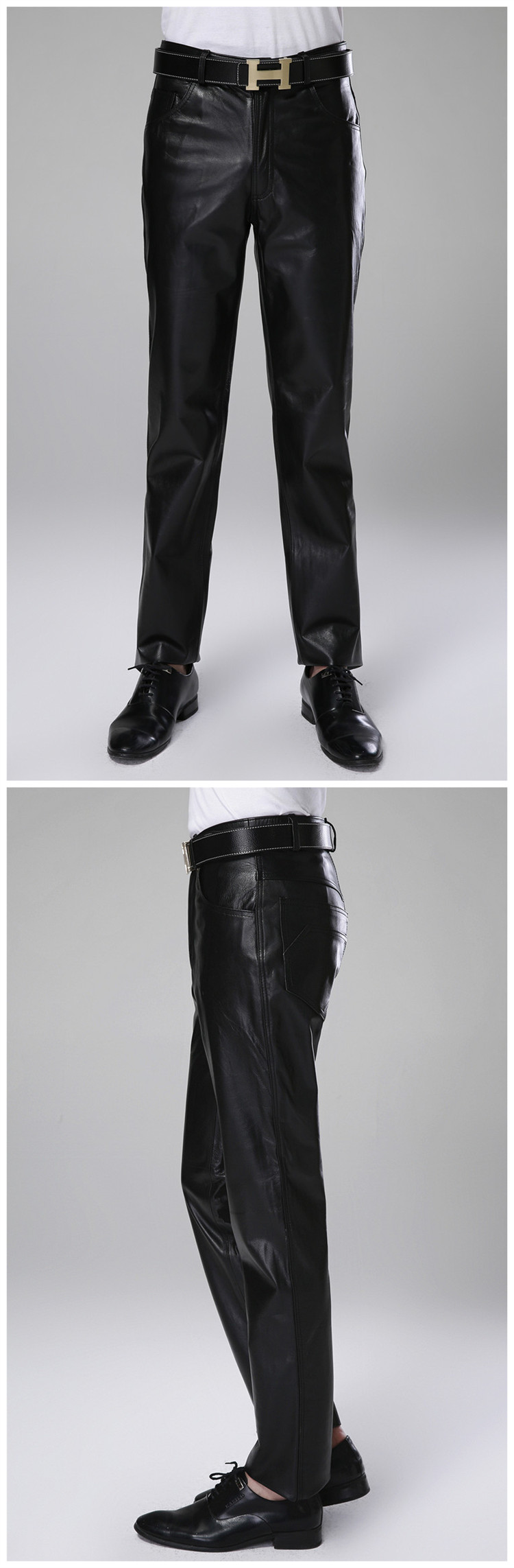 Pantalon cuir homme en vrac pour hiver - Ref 1491212 Image 20
