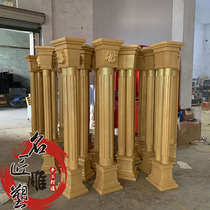 Roman column arch foam sculpture custom wedding decoration props wedding castle carved bubble carving unicorn model