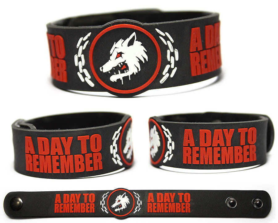 【RockmyRoom Branch】 A DAY TO REMEMBER Band Wristband Keychain Necklace