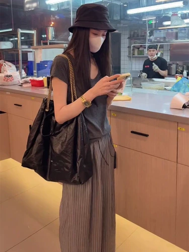 Летний комплект, коллекция 2023, городской стиль, популярно в интернете, по фигуре