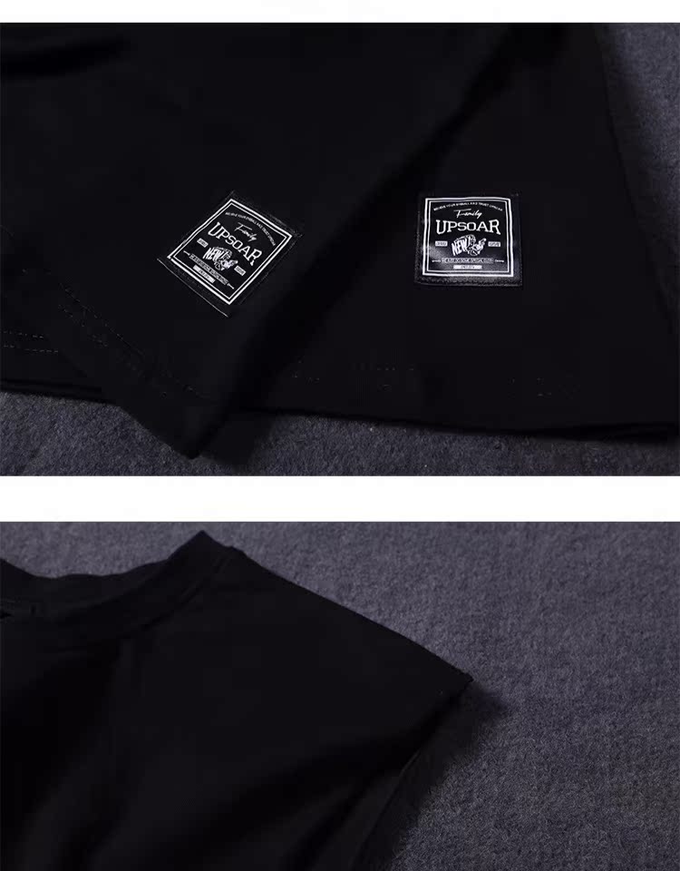 Thời trang đường phố nguyên bản Đường phố châu Âu và Mỹ lỏng lẻo thể thao in cotton mạnh mẽ đôi thủy thủ mồ hôi vest mùa hè t ao ba lo