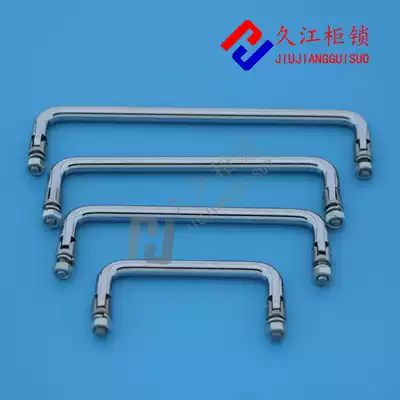 External thread folding small handle LS508-60-90-102-122 Carbon steel chrome plated stainless steel industrial small handle