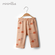 Baby autumn pants for men and women and children wearing foreign wild wild autumn cotton baby out sports and leisure pants