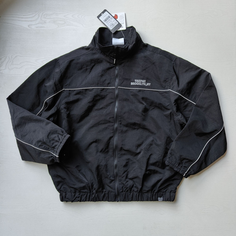 Exported Japanese Order to New York, Usa, Street Fashion Brand Nylon Retro Jacket, American Loose-Fitting Sports School Uniform Style