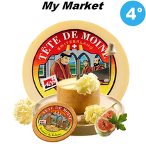 Swiss]Tete De Moine AOP Cheese 400g Swiss Tete De Moine Cheese Flowers