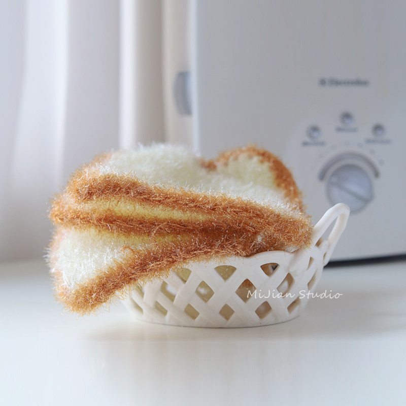 Rice-room canteen gold wire woven dishwashing cloth kitchen cleaning not stained with oil stains to stains oil stains