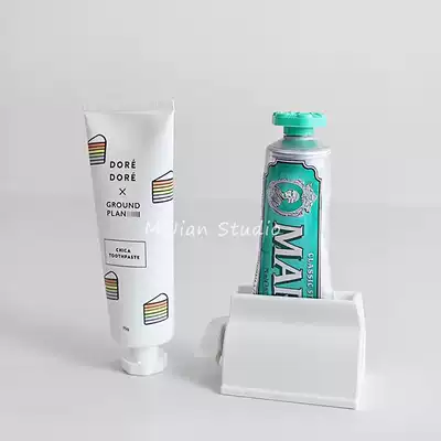 Rice room, manual toothpaste, facial cleanser, toothbrush holder, Japanese toothpaste stand squeezing toothpaste artifact