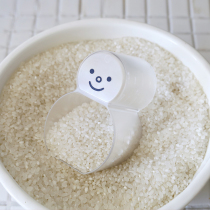Rice Japan Maker Snowman Scoop Rice Spoon Creativity Cute Cereal Quantum spoon with scale Mixer Measuring Rice Cup