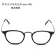 일본 Masunaga Masunaga 안경 프레임 순수 티타늄 대형 프레임 복고풍 풀 프레임 남성 근시 안경 프레임 GMS-827