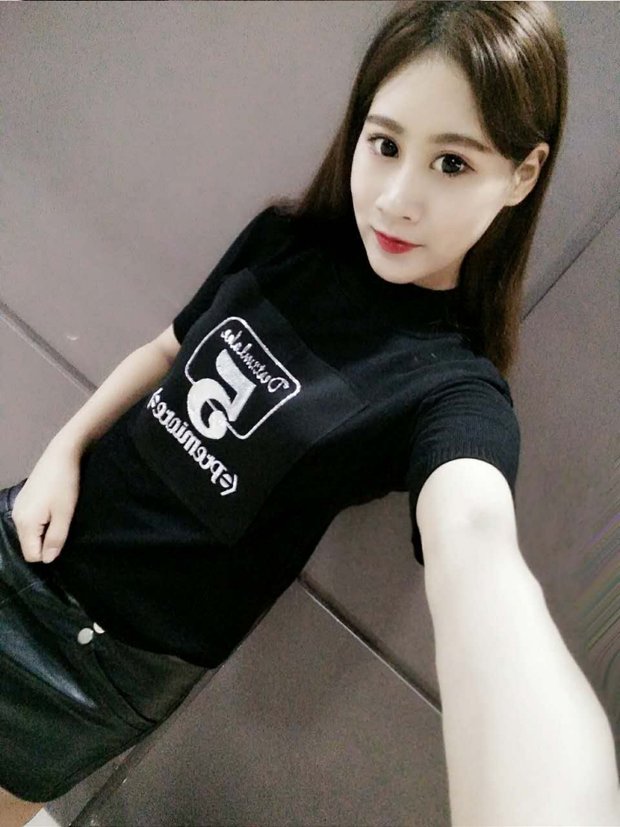 Áo dệt kim ngắn tay nữ 2018 thu đông mới Áo thun phiên bản Hàn Quốc của áo len mỏng giảm béo áo thun hoang dã chạm đáy áo thủy triều các kiểu áo len