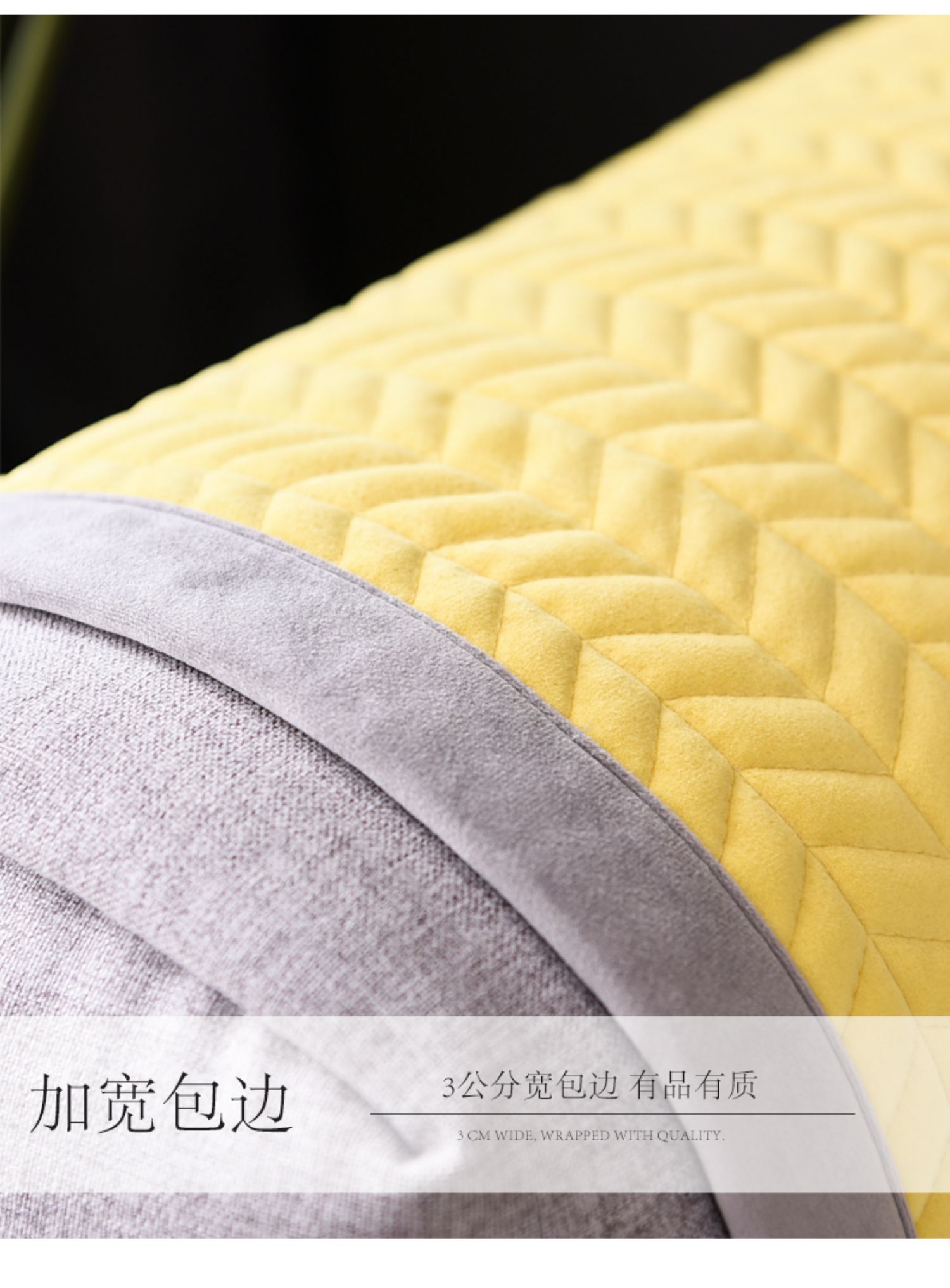 Bắc Âu ngắn sofa sang trọng đệm màu rắn vải chống trượt bốn mùa phổ quát đệm đơn giản hiện đại bọc da sofa khăn - Ghế đệm / đệm Sofa đệm bàn ghế gỗ