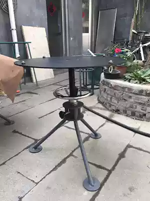 Large bonsai turntable table rotatable turntable all-steel material bearing 200kg thick and wear-resistant